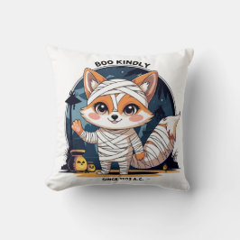 Almofada Boo kindly – Zorrito momia kawaii desde 1203 A.C.