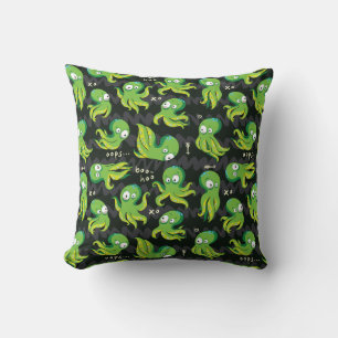 Almofada Boo Octopus Green Kids Clothing & Décor
