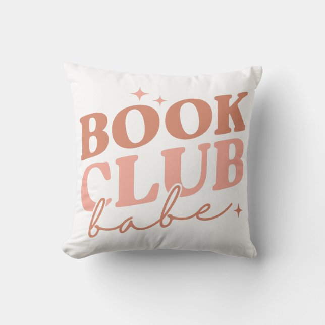 Almofada Book Club Babe (Frente)