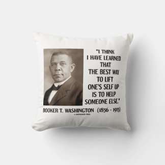 Almofada Booker T. Washington Melhor Maneira de se Levantar