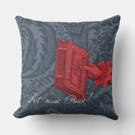 Almofada Bookstore, library, reading nook Blue/Red
