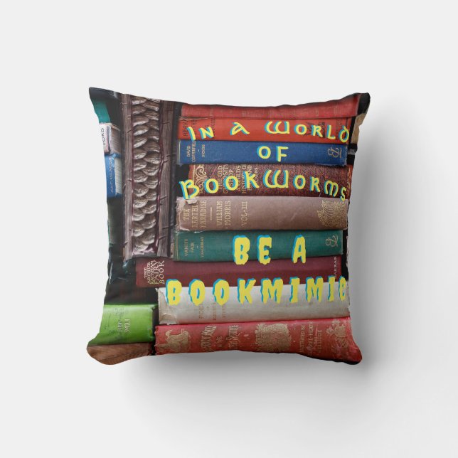 Almofada Bookworm (Frente)