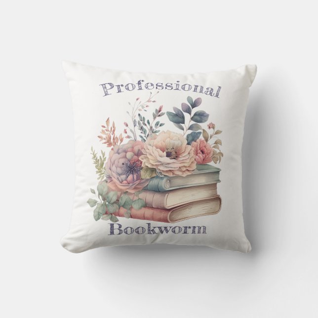 Almofada Bookworm profissional (Frente)