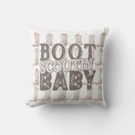 Almofada Boot Scootin' Baby - Cowboy/Cowgirl Boots