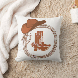 Almofada Boots Boots do Boho Cowboy Ocidental
