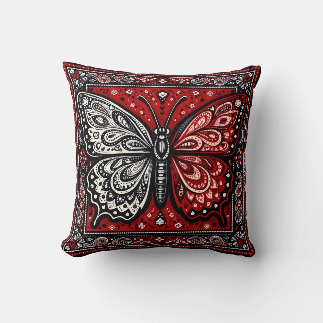 Almofada borboleta (Frente)