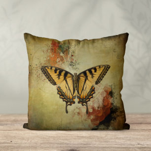 Almofada Borboleta de Swallowtail Moderno Vintage