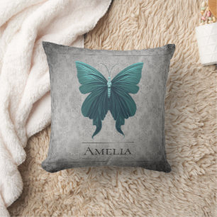 Almofada Borboleta de Teal Jeweled