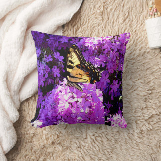 Almofada Borboleta e Phlox