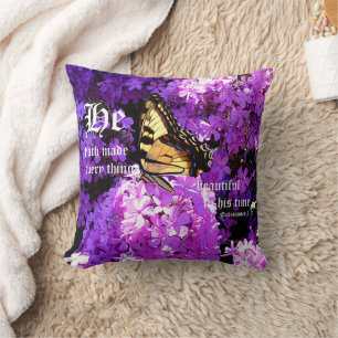 Almofada Borboleta e Phlox, Eclesias 3:11