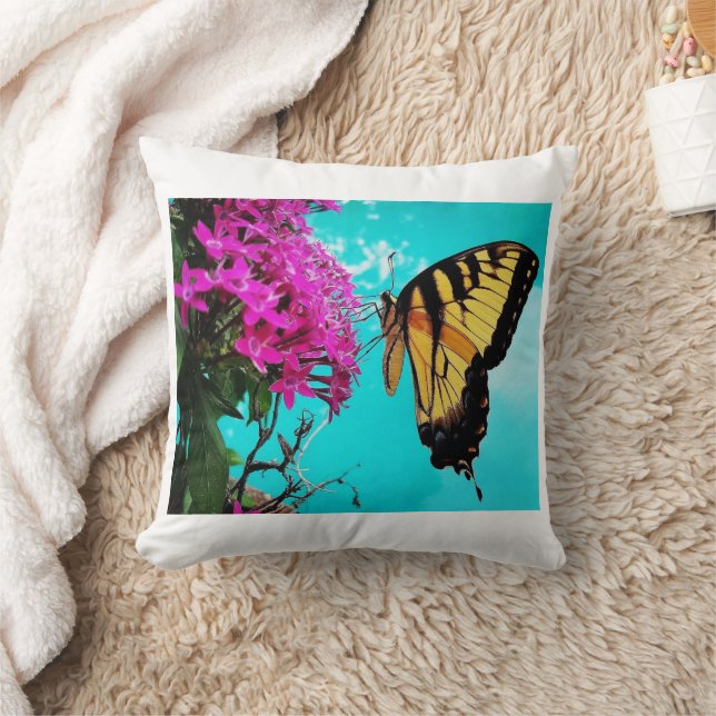 Almofada Borboleta Swallowtail de Tigre Oriental #2 (Cobertor)