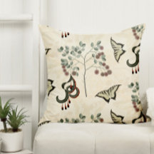 Borboletas Botânicas Antigas e Palhetas