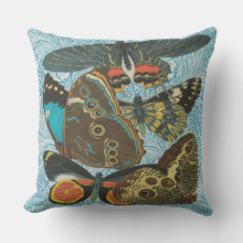 Almofada Borboletas da Vintage francesa Ilustração-2