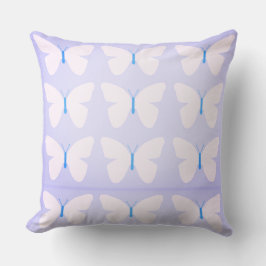 Almofada Borboletas de Pastel, Travesseiro decorativo grand