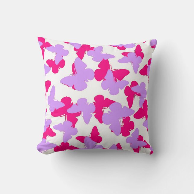Almofada Borboletas mergulhadas (Frente)
