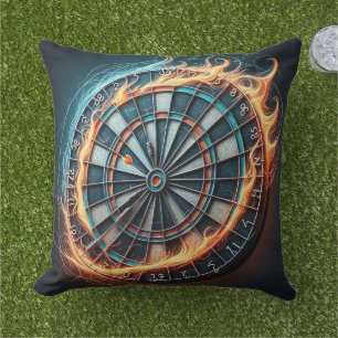 Almofada Borda de Fiery com Explosão de Bullseye