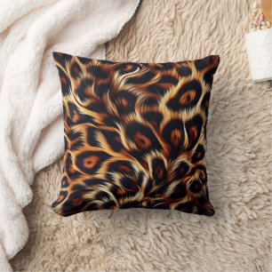 Almofada Borda Leopardo: Adicionar Flair Exótico à Cama