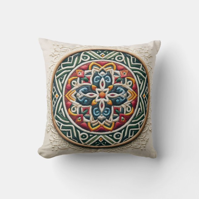 Almofada Bordado do eterno nº 3 (Frente)