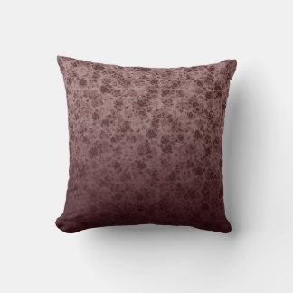 Almofada Bordeaux flowers degraded pillow