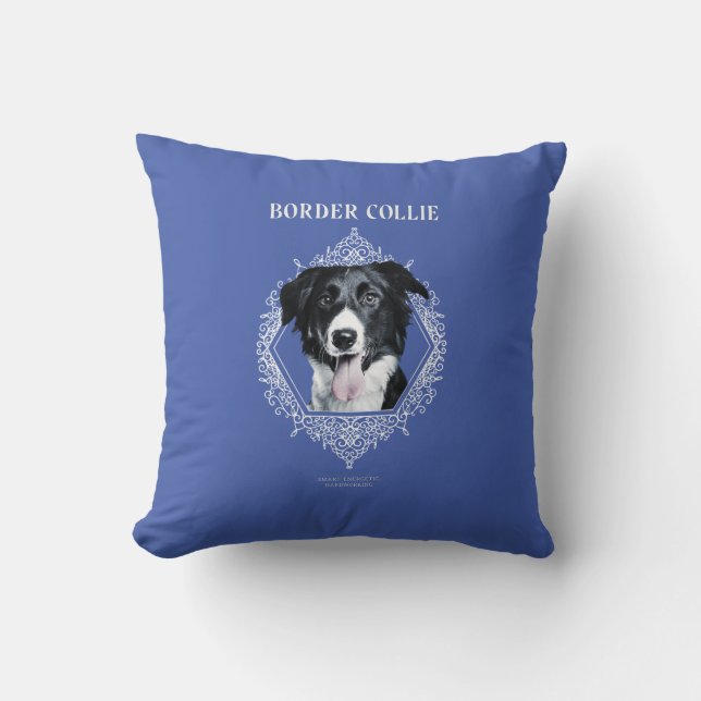 Almofada Border Collie  (Frente)