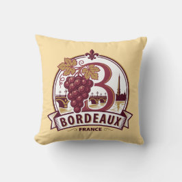 Almofada Bordéus França