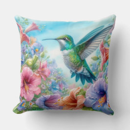 Almofada Borracha E Flores Coloridas