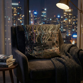 Almofada Boston City Lights