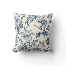 Botânica Blue Chinoiserie Floral Vintage