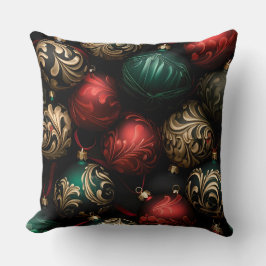 Almofada Botânica de Encantamento de Férias da Meia-Noite