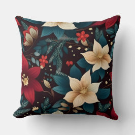 Almofada Botânica de Snowdrop Starry Blooms