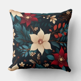 Almofada Botânica de Snowdrop Starry Blooms