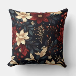 Almofada Botânica de Snowdrop Starry Blooms