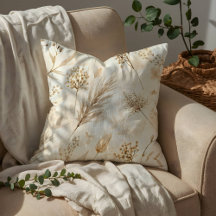 Botânica Flor Seca Bege