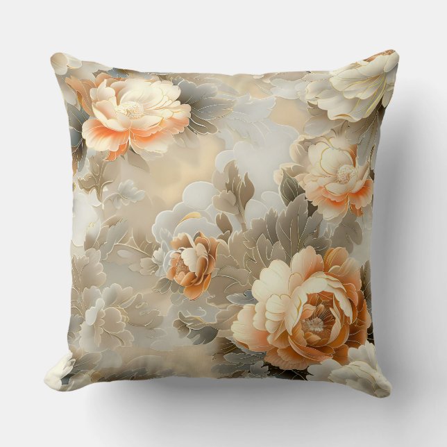 Almofada Botânica Velvet Fall Whispers (Frente)