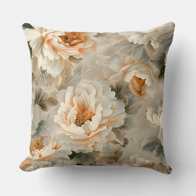 Almofada Botânica Velvet Fall Whispers (Frente)