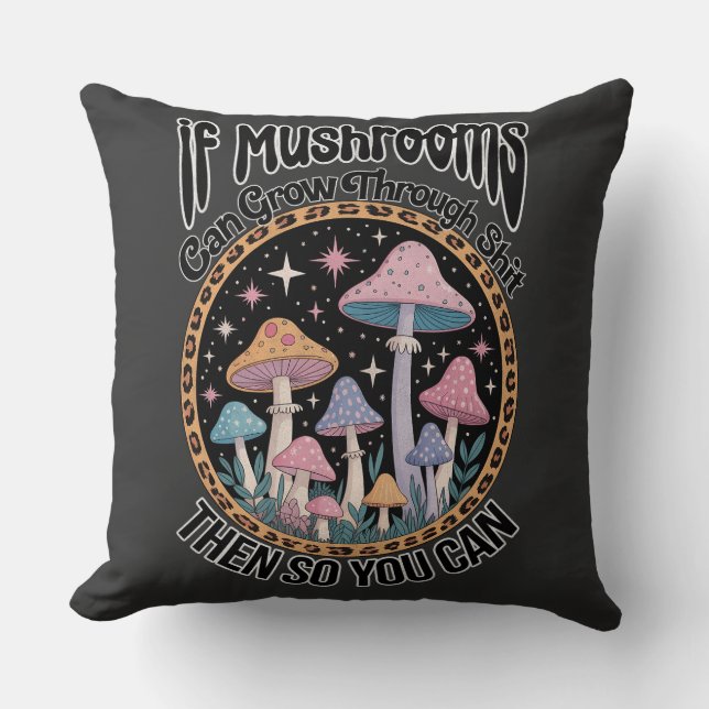 Almofada Botanical Mushroom (Frente)