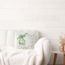 Boughes of Holly Light Green Pink