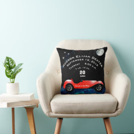 Almofada Boys Room Classic Car Oferece Doces Vermelhos