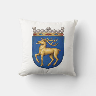 Almofada braço do país Aland símbolo emblema bandeira