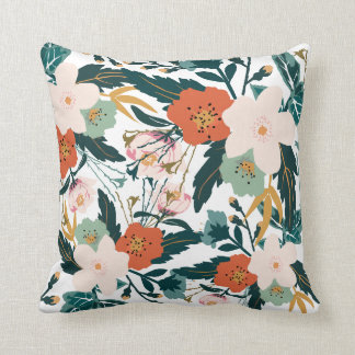 Almofada Branco Decoração-Macio da arte de computador do