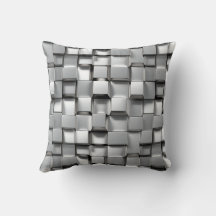 Branco do Cubo Metálico