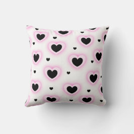 Almofada Branco Rosa Fofo Aconchegante Moderno Romântico Ch