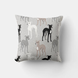 Almofada Brancos ou Greyhounds Italianos - Traseiro