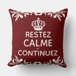 Almofada branquelo vermelho Ramo francês Manter Carregar Ca