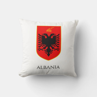 Almofada Brasão de Armas Albanês Patrimônio Nacional Arte