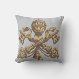 Almofada Brasão de Armas do Vaticano (Chaves de São Pedro)