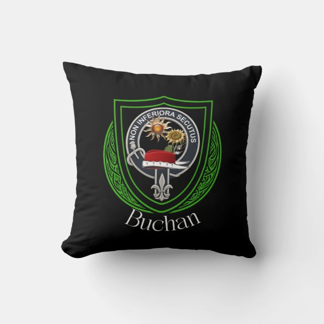 Almofada Brasão do Clã Escocês Buchan (Frente)