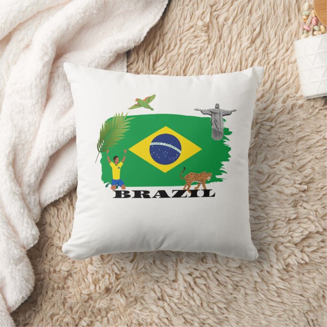 ALMOFADA BRASIL (Cobertor)
