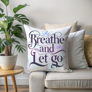 Almofada Breathe and Let Go