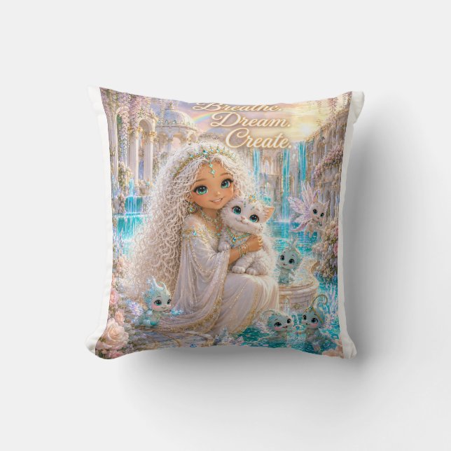 Almofada Breathe Dream. Create. Collection -Fleece Blanket (Frente)